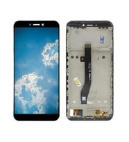 General Mobile GM8 GO ile Uyumlu Lcd Ekran Dokunmatik Çıtalı (Siyah)