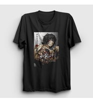 Presmono Unisex Beyaz Ohma Tokita V3 Anime Kengan Ashura T-Shirt 318200tt (Siyah)