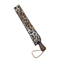 Snotline-April Bayan Şemsiye Otomatik Açılır 10Telli Kapalı Boyut 40 Cm 95 Cm Çap Vizon Ekose (Leopar)