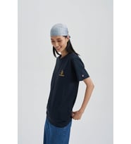 Face Of Niho Kadın Baskı T-Shirt (Lacivert)