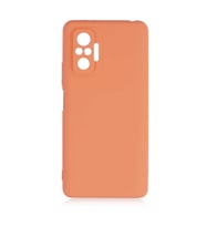 Xiaomi Redmi Note 10 Pro Kılıf Özel Orijinal Lansman Serisi, İçi Kadife, Pürüzsüz Yumuşak ve Mat TPU Silikon (Turuncu)