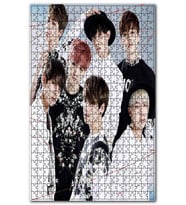 Cakapuzzle BTS Kore Pop For You Albüm Kapağı Puzzle Yapboz MDF (Ahşap) (500 Parça)