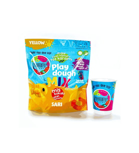 Mammacomica Dough Kendin Yap Kendin Oyna Toz Karışımı (Sarı)