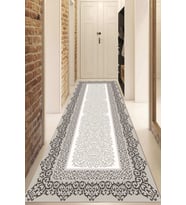 Dijital Baskılı Kaymaz Taban Yıkanabilir Modern Yolluk Ve Koridor Halısı NDU-HS-198 (Çok Renkli)