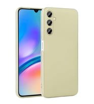 Galaxy A05S Kılıf Kamera Çıkıntılı Soft Silikon (Gold)