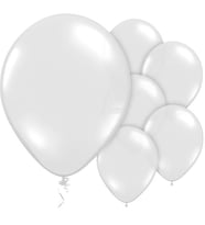 Sürpriz Uçan Balon 50 Adet (Beyaz)