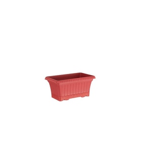 Fidanistanbul Ova Balkon Saksısı, 3,5 Litre (Kırmızı)