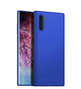 Microsonic Matte Silicone Samsung Galaxy Note 10 Kılıf (Mavi)