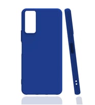 Vivo Y20S Kılıf Zore Biye Silikon Kılıf (Mavi)