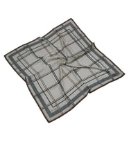Mısırlı Eşarpları Cocoon Twill Eşarp (Beyaz)