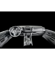 Meriç® Volkswagen Amarok Ön Torpido Kaplama Maun 37 Parça 2011-› (Piano Black)