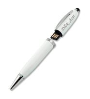 USB KALEM TOUCH PEN ÖZELLİKLİ 32 GB ( İSME ÖZEL KALEM USB BELLEK TOUCH PENLİ 9 (Beyaz)