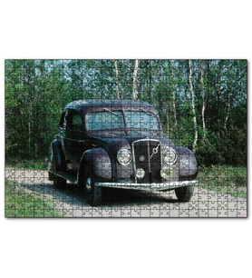 Cakapuzzle Volvo PV36 Carioca Modeli İle Ormanda Gezinti  Puzzle Yapboz MDF (Ahşap) (1000 Parça)