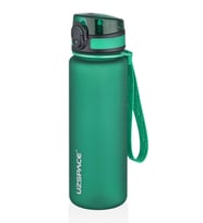 Uzspace 500 ml Tritan Su Matarası 13 farklı Renk Softtouch  (Koyu Yeşil)