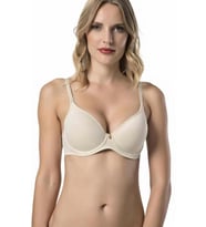 Le Jardin 9405 - C Desteksiz Balenli Micro Soft Sütyen (Ten)