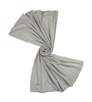 Mim Eşarp - Akmoda Bambu Kraş Kadın Şal 80x190 cm (Krem)