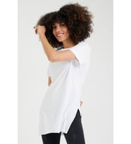 Basic T-shirt AB-Y38100MRK (Beyaz)