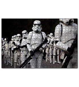 Cakapuzzle  Star Wars Stormtroopers  Puzzle Yapboz MDF (Ahşap) (1000 Parça)