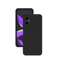 Omix X5 Kılıf Kamera Korumalı Silikon Rubber Arka Kapak (Siyah)