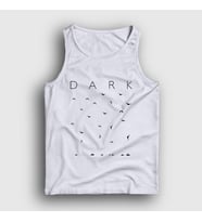 Presmono Unisex Sarı Birds Dark Atlet 185942tt (Beyaz)