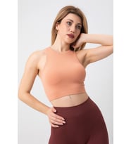 DoReMi Seamless Örme Kadın Büstiyer (Somon)