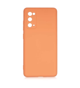 Samsung Galaxy S20 FE Kılıf Özel Orijinal Lansman Serisi, İçi Kadife, Pürüzsüz Yumuşak ve Mat TPU Silikon (Turuncu)