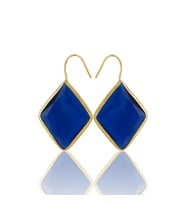 Kadir Jewellery 22 Ayar Altın Kaplama Vintage Küpe -El İşçiliği Ve Hipoalerjenik Küpe (Parlement)
