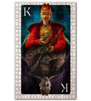 Cakapuzzle İskanbil Kağıdı Ejderha Hayalet Görsel Puzzle Yapboz MDF (Ahşap) (1000 Parça)