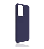 Samsung Galaxy A72 Kılıf Biye Yumuşak Silikon Case (Lacivert)