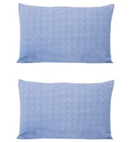 Formeya 2 Adet Kapaklı Yastık Kılıfı Renkli 50*70 Cm (Mavi)