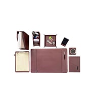 Sümen Takımı Masaüstü 8 Parça Business Vip Set Hand Made Vegan (Bordo)