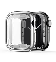 Dux Ducis Samo Series Apple Watch Ultra 49mm için Soft TPU Full Koruma Ultra İnce Silikon Kılıf (Gümüş)