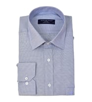 Erkek Klasik Uzun Kol Gömlek BGL-ST03860 (İndigo)