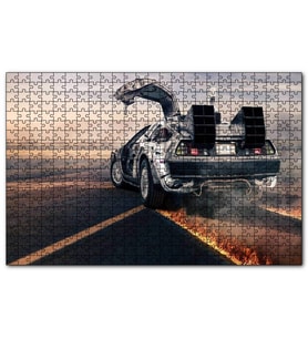 Cakapuzzle Geleceğe Dönüş Delorean'ın Dönüşü  Puzzle Yapboz MDF (Ahşap) (255 Parça)