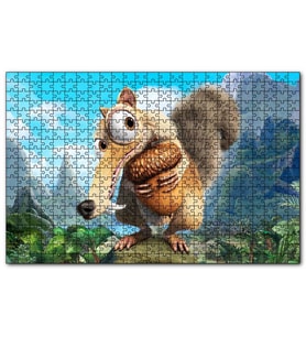 Cakapuzzle Karikatür Walt Disney Sincap Görseli  Puzzle Yapboz MDF (Ahşap) (255 Parça)