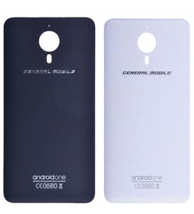 General Mobile Gm 5 Plus Arka Kapak Pil Batarya Kapağı ORJİNAL (Siyah)