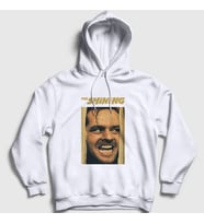Presmono Unisex Beyaz Cover Film The Shining Kapüşonlu Sweatshirt 254250tt (Beyaz)