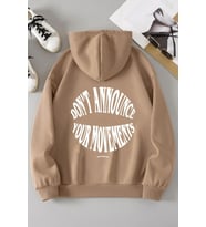 Dont Hoodie Sweatshirt (Bej)