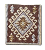 Algelsineve 40x40cm Süngerli Kilim Sandalye Ve Koltuk Minderi (Kahverengi)