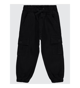 Civil Boys Erkek Çocuk Kot Pantolon 2-5 Yaş Siyah (Siyah)