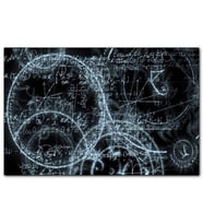Cakapuzzle Geometrik Şekiller ve Formüller  Puzzle Yapboz MDF (Ahşap) (255 Parça)