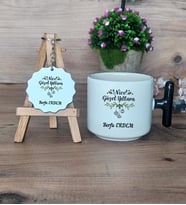 Yeni Yıl Hediyesi Seti Kupa Bardak T Kulplu ve Anahtarlık Yılbaşı Hediyesi (Model 6)
