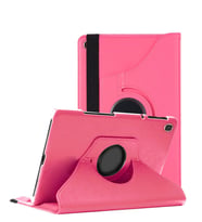 Microsonic Samsung Galaxy Tab A 10.1'' T510 Kılıf 360 Rotating Stand Deri (Pembe)