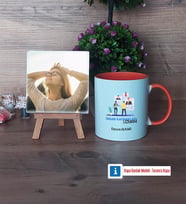 İnsan Kaynakları Uzmanı Fotoğraflı Dekoratif Taş, Kupa Bardak Beyaz Hediye (Model 13)