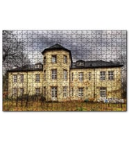 Cakapuzzle Hayaletli Terkedilmiş Şato  Puzzle Yapboz MDF (Ahşap) (255 Parça)