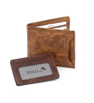 Polo Air Erkek Spor Cüzdan Kartlık SETE-3008-CDN (Taba)