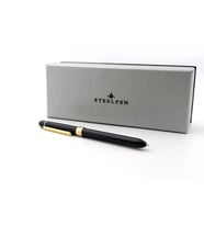 Üç Fonksiyonlu Steelpen Kalem (Siyah)