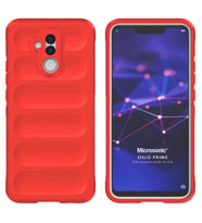 Microsonic Huawei Mate 20 Lite Kılıf Oslo Prime Yeşil (Kırmızı)