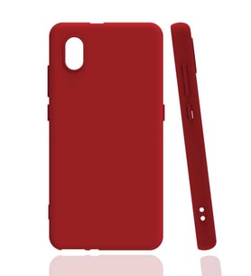 TCL L7 Kılıf Zore Biye Silikon Kılıf (Kırmızı)