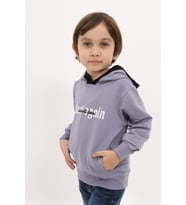 Toontoy Erkek Çocuk Baskılı Sweatshirt (Koyu Gri)